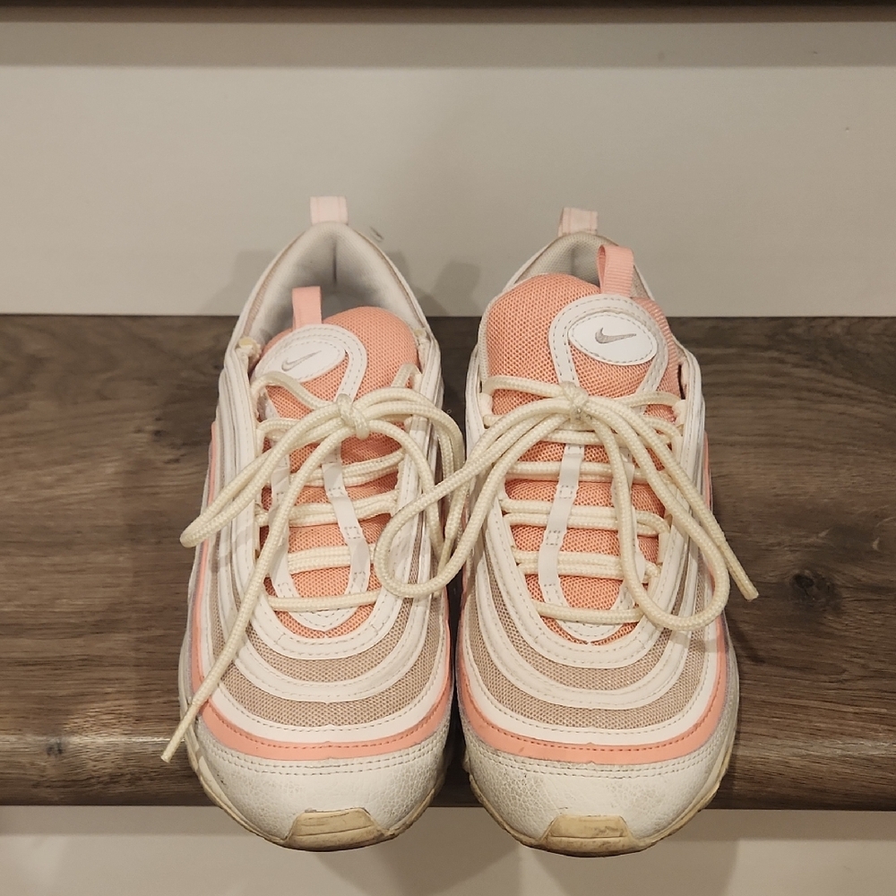 Nike Air Max 97 Pink and White Sneakers
